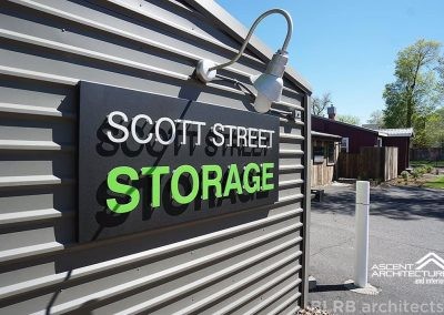 Scott Street Storage Façade Redesign